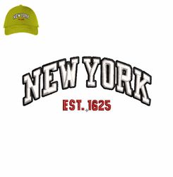 new york 3d puff embroidery logo for cap,logo embroidery, embroidery design, logo nike embroidery-cannadyyystore