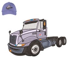 Tow Truck Embroidery logo for Cap,logo Embroidery, Embroidery design, logo Nike Embroidery