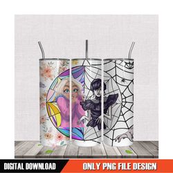 wednesday enid sinclair tumbler sublimation png