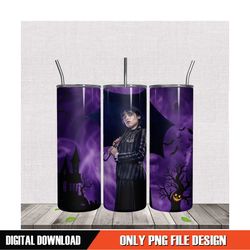 wednesday 20oz tumbler design idea png