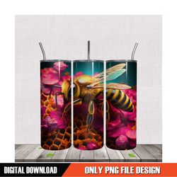 bees suck sweet nectar tumbler png