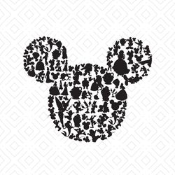 mickey head svg, disney svg, mickey svg, minnie svg, disneyland svg, princess svg, prince svg, disney princess svg, mick