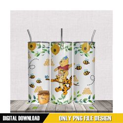winnie the pooh tigger tumbler sublimation png