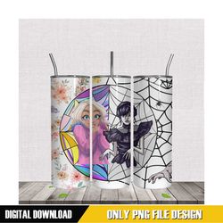 wednesday enid sinclair tumbler sublimation png