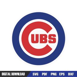 Chicago Cubs Logo Svg, Chicago Cubs Svg, Chicago Cubs Svg Chicago Cubs MLB Team ,NFL svg,Super Bowl svg