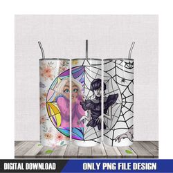 wednesday enid sinclair tumbler sublimation png