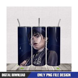 wednesday 20oz tumbler skinny sublimation png