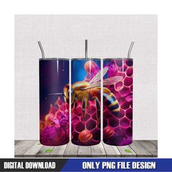 pink bee nest sweety 20oz tumbler png