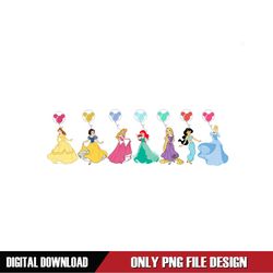 Mouse Balloon Disney Princesses PNG