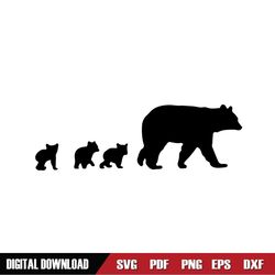 mama of the bear kids svg