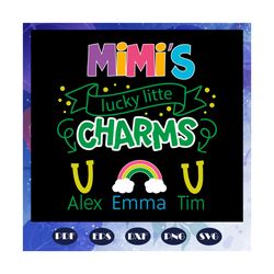 mimi svg, mimis lucky charms, mother svg, mama svg, mommy svg, mother gift, mother shirt, for cricut, svg, dxf, eps, png