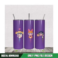 purple power girls coffee drinks design png