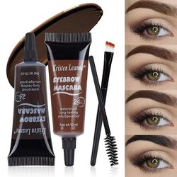 professional eyebrow enhancers cream natural liquid dyeing eyebrow set brow tattoo pigments lasting waterproof eyebrow g