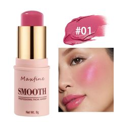 6colors multifunctional highlight contour brightening makeup stick primer concealer lazy eye shadow blush stick