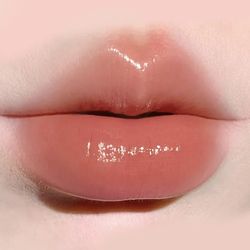 6 colors jelly lipstick moisturizing mirror water light solid lip gloss glass tea russet lip glaze tint makeup cosmetics