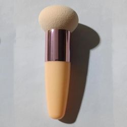 1pc foundation makeup sponge with handle beauty blender cosmetics makeup sponge mushroom stick