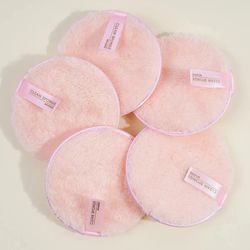 5pcs soft skin makeup remover polyester facial cleaning tool cosmetic remover for men and women beauty tool