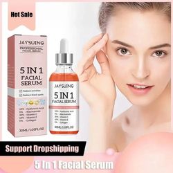 hyaluronic acid wrinkle remover serum niacinamide whitening moisturizing fade dark spot shrink pores 5 in 1 facial care