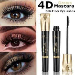 4d mascara waterproof eyelashes lengthening long lasting silky lash black eyelashes extension make up beauty eye korean