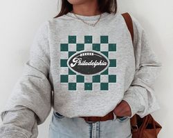 eagle sweatshirt, retro philadelphia football crewneck sweatshirt t-shirt