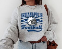 indianapolis football crewneck, vintage indianapolis football sweatshirt