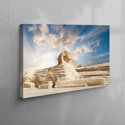 canvas art, canvas decor, canvas wall art, egypt famous places artwork, egypt landscape canvas, sky canvas, city citysca