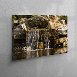 canvas art, canvas gift, wall art, view canvas print, nature canvas print, nature landscape canvas decor, water landscap