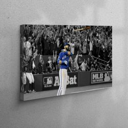 canvas art, canvas wall art, living room wall art, jose bautista, baseball players wall decor, sport 3d canvas, famous c