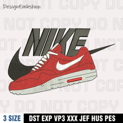 nike air max embroidery designs, nike embroidery files, machine embroidery pattern