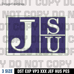 jackson state tigers logo embroidery design ,logo embroidery, embroidery file, sport embroidery, ncaa embroidery