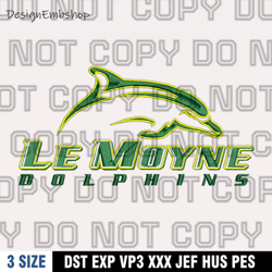 le moyne dolphins logo embroidery design ,logo embroidery, embroidery file, sport embroidery, ncaa embroidery