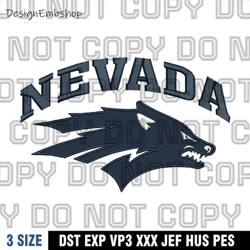 nevada wolf pack logos embroidery designs,logo embroidery, embroidery file, sport embroidery, ncaa embroidery