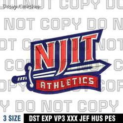 njit highlanders logo embroidery design,logo embroidery, embroidery file, sport embroidery, ncaa embroidery