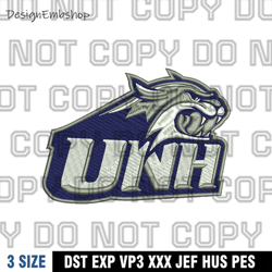 new hampshire wildcats logo embroidery design,logo embroidery, embroidery file, sport embroidery, ncaa embroidery