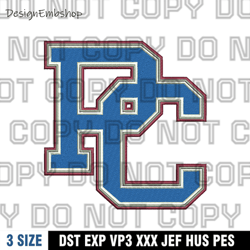 presbyterian blue hose logo embroidery design,logo embroidery, embroidery file, sport embroidery, ncaa embroidery