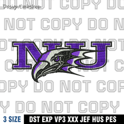 niagara purple eagles logo embroidery design,logo embroidery, embroidery file, sport embroidery, ncaa embroidery