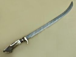 damascus viking sword , viking sword , handmade sword ,