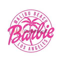 Barbie Malibu Beach SVG Barbie Movie 2023 SVG Digital File