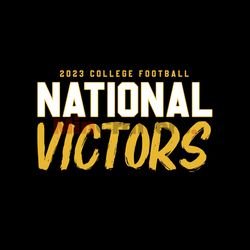 2023 College Football National Victors SVG
