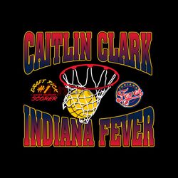 caitlin clark indiana fever draft pick 1st svg