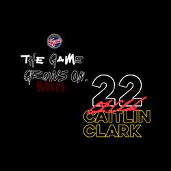 the game grows on caitlin clark signature svg