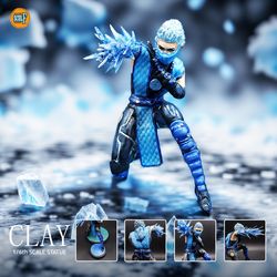 figure frost from game mortal kombat 11
