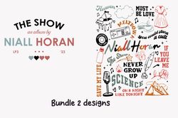 bundle 2 file vintage niall horan 2 sides, the show live on tour 2024, niall horan shirt, niall horan fans png