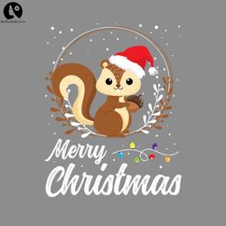 merry christmas squirrel gift png christmas