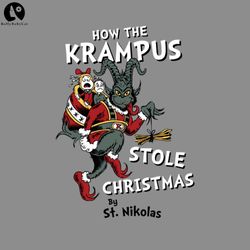 how the krampus stole christmas   creepy cute childrens book png christmas