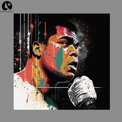 muhammad ali illustration artwork sport png boxing png download