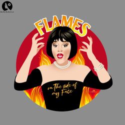 flames on the side of my face png download