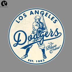 old style los angeles dodgers full size by buck tee png download