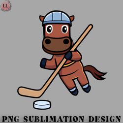 hockey png horse playing ice hockey