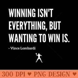 famous vince lombardi winning quote - png download